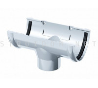 Воронка желоба ПВХ 125 x 82 RAL 9003 белый Фаракс Faracs