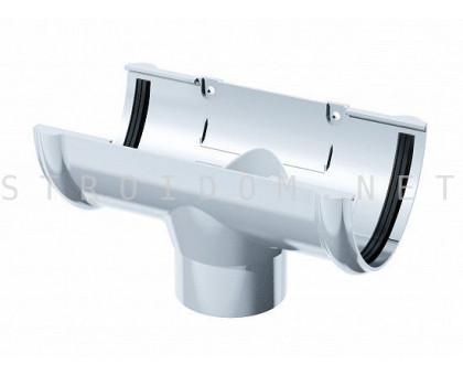 Воронка желоба ПВХ 125 x 82 RAL 9003 белый Фаракс Faracs