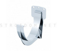 Кронштейн крюк желоба ПВХ 125 x 82 RAL 9003 белый Фаракс Faracs
