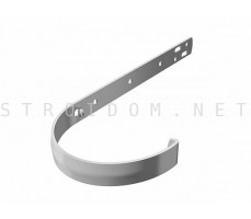 Кронштейн крюк желоба металлический 125 x 82 RAL 9003 белый Фаракс Faracs