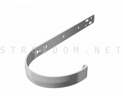 Кронштейн крюк желоба металлический 125 x 82 RAL 9003 белый Фаракс Faracs