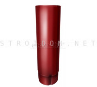 Труба круглая 90мм. 3м. RAL 3011 коричнево-красный Гранд лайн Grand Line