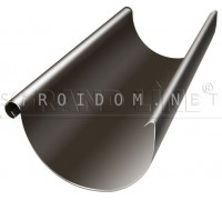 Желоб полукруглый 125мм. 3м. RR32 Гранд лайн Grand Line