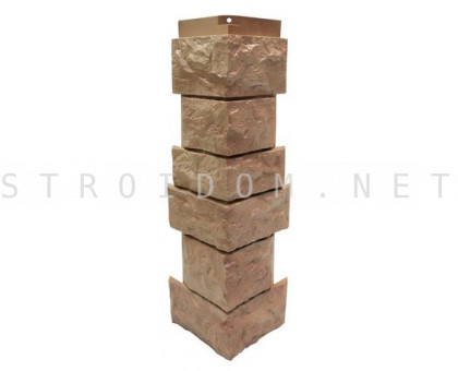 Угол наружный для фасадной панели Северный камень/Сланец Терракотовый 0,139 x 0,463 Нордсайд