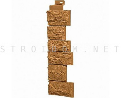 Угол наружный Камень Дикий Терракотовый Файнбир FineBer