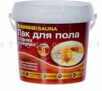 Лак для пола SAUNA Акватекс 