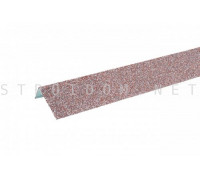 Наличник оконный металлический Hauberk Мраморный 50x100x1250мм Технониколь