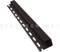 J-профиль Кофе-3,05м Винилон Vinylon