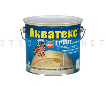 Грунт-антисептик 3л Акватекс 