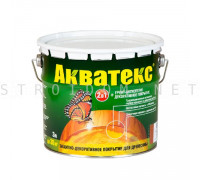 Покрытие для дерева защитно-декоративное АКВАТЕКС® 2в1 Палисандр 3,0л Акватекс