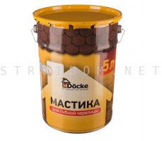 Мастика для гибкой черепицы 5 л 4,2 кг Деке Docke