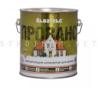 Антисептик лессирующий ПРОВАНС 2,5 л Акватекс