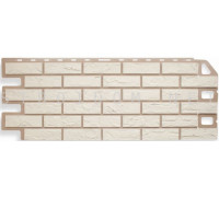 Панель кирпич Белый 1,14 x 0,48м Альта Профиль