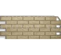 Панель кирпич Желтый 1,14 x 0,48м Альта Профиль