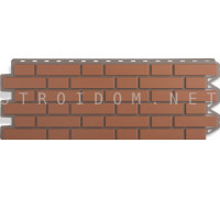 Панель кирпич клинкерный Красный 1,22 x 0,44м, Альта Профиль