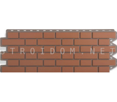 Панель кирпич клинкерный Красный 1,22 x 0,44м, Альта Профиль