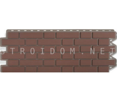 Панель кирпич клинкерный Жженый 1,22 x 0,44м, Альта Профиль