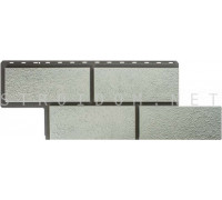 Панель камень Неаполитанский Белый 1,25 x 0,45м. Альта Профиль