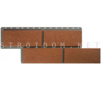 Панель камень Неаполитанский Терракотовый 1,25 x 0,45м. Альта Профиль