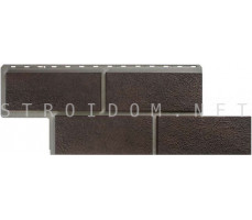 Панель камень Неаполитанский Коричневый 1,25 x 0,45м. Альта Профиль