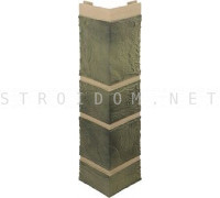 Угол наружный камень Малахит 0,47 x 0,11м. Альта Профиль