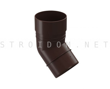 Колено 45° STANDARD Темно коричневый Деке Docke