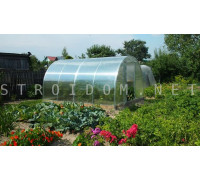Теплица Стандарт 4м. x 3м. профиль 25мм. x 25мм. поликарбонат WOGGEL