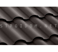 Металлочерепица Kredo Velur матовый полиэстер 0,5 RR32 Гранд лайн Grand Line