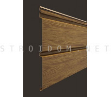 Сайдинг LUX Брус D6S Миндаль 3,6м Деке Docke