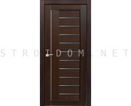 Porta Bella: Дверь Эко Flex Палермо-М Черный Бархат 900x2000мм