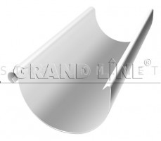 Желоб полукруглый 125мм. 3м. ЦИНК ОПТИМА Гранд лайн Grand Line