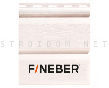 Сайдинг FineBer Standart Classic Color Белый 3.66 м Файнбир