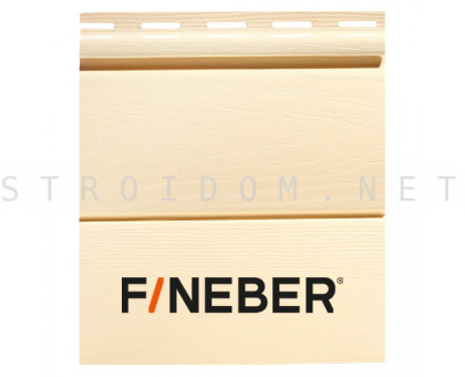 Сайдинг FineBer BlockHouse Classic Color Шампань 3.66 м Файнбир