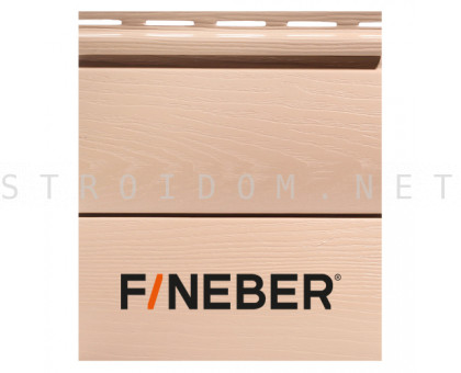 Сайдинг FineBer BlockHouse Classic Color Сандал 3.66 м Файнбир