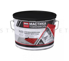 Мастика для гибкой черепицы (Фиксер), ведро 3,6 кг.