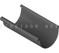 Жёлоб водосточный 4мx125мм ПВХ Элит Графит АЛЬТА-ПРОФИЛЬ