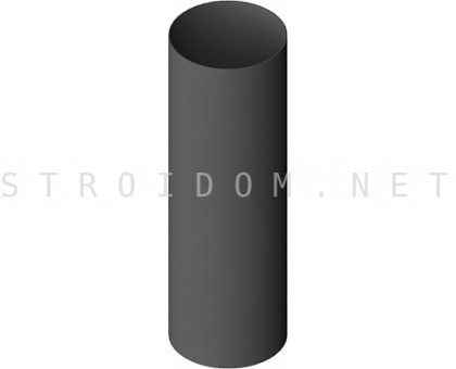 Труба ПВХ колл. ЭЛИТ (3 м. x 1,6 мм. x 95 мм.) Графит АЛЬТА-ПРОФИЛЬ