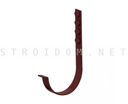 Крюк для желоба длинный Престиж D125/280 RAL 8017 коричневый Металл Профиль