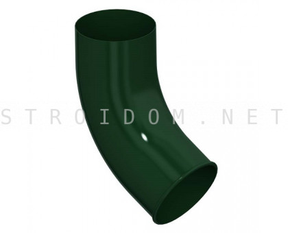 Колено сливное Престиж D100 (60 гр) RAL 6005 зеленый мох Металл Профиль
