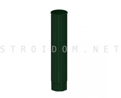 Труба водосточная Металл Профиль Престиж D100/ 1м. RAL 6005 зеленый мох Металл Профиль