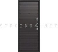 Дверь входная металллическая Гарда Серебро Темный Кипарис 7,5 см