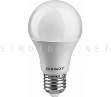 Лампа светодиодная OLL LED OLL-A60-10-230-4K-E27 ОНЛАЙТ