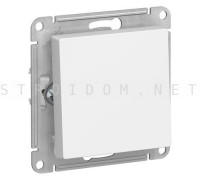 Выключатель 1-клавишный Schneider Electric ATLASDESIGN белый