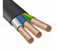 Кабель силовой ВВГ-Пнг(А)-LS 3х10 медный плоский ГОСТ 31996 ККЗ