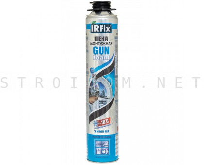Монтажная пена зимняя IRFix GUN 750мл