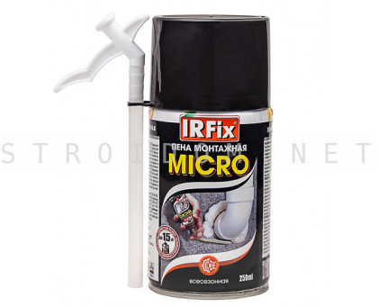 Монтажная пена IRFix MICRO STD всесезонная 250мл