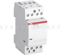 Контактор модульный ESB25-40N-06 (25А АС-1, 4НО), катушка 230В AC/DC
