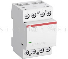 Контактор модульный ESB40-40N-06 модульный (40А АС-1, 4НО), катушка 230В AC/DC